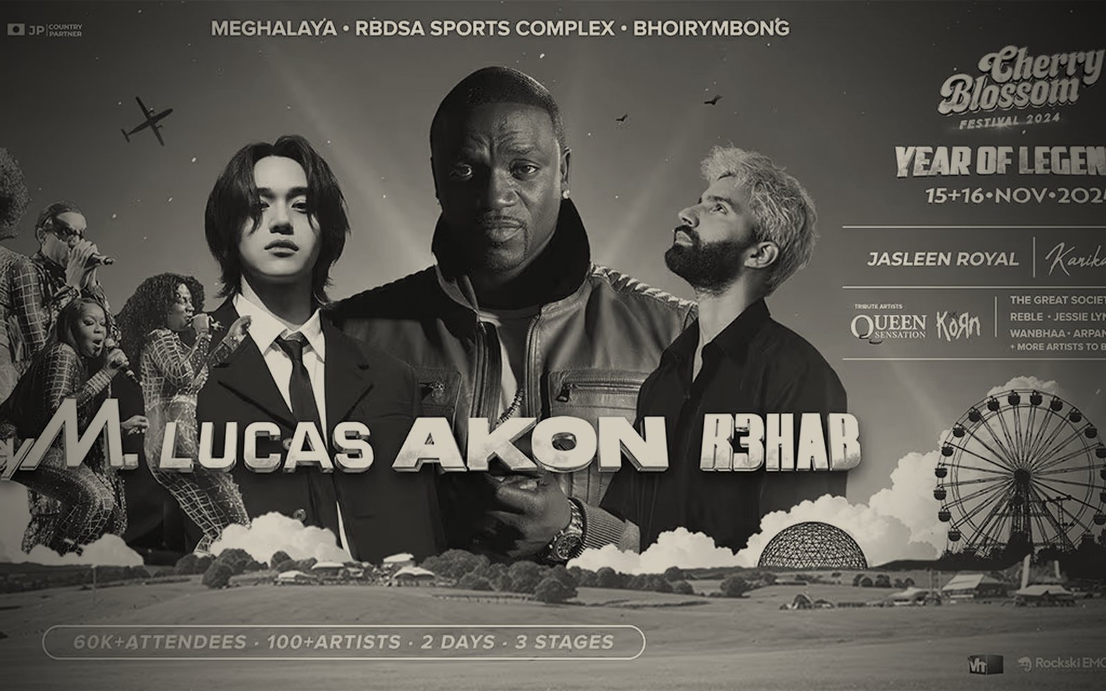 Cherry Blossom Festival 2024 — хедлайн-дата Akon в Шиллонге.